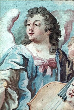 Singende und musizierende Engel