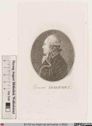 Bildnis Charles-François Du Périer Dumouriez, gen. Dumouriez