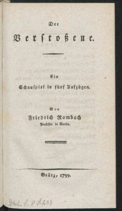 Der Verstoßene