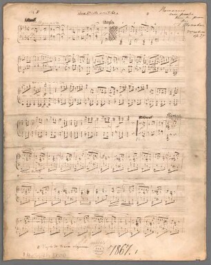 4 Romanzen, Klavier, op. 37 - BSB Mus.Schott.Ha 8102-2