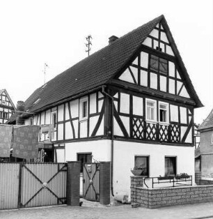 Fachwerkwohnhaus; Ranstadt, Untergasse 19