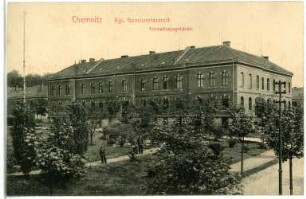 Chemnitz. Garnisonslazarett - Verwaltungsgebäude