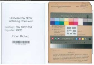 Entnazifizierung Richard Erber , geb. 22.05.1894 (Gastwirt)