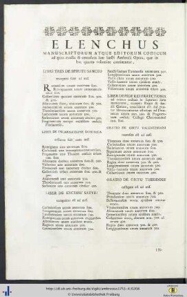 Elenchus Manuscriptorum Atque Editorum Codicum ...