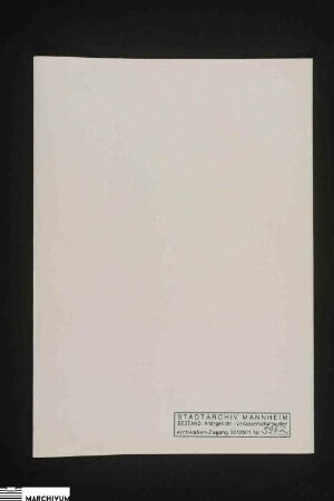 Vermögen des verstorbenen Carl Renner und seiner verstorbenen Ehefrau Johanna Maria, geb. Biermann