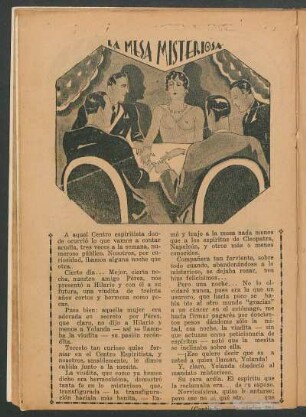 La mesa misteriosa