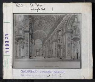 Rom, St. Peter: Langhaus