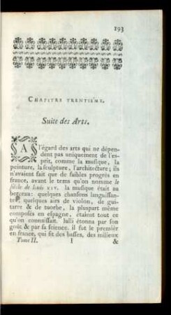 Chapitre Trentiéme.