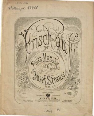 Frisch auf : Polka-Mazur für d. Pianoforte ; op. 177