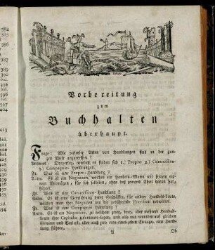 Vorbereitung zum Buchhalten überhaupt.