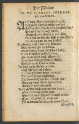 Psalmus XXXI. - Psalmus XL.