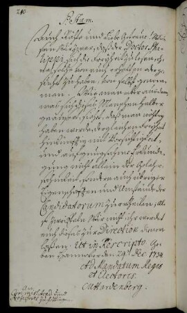 Anlässlich des Falls Philippi [vgl. S. 179], Anweisung zur charakterlichen Prüfung von Bewerbern um die Lehrerlaubnis.
