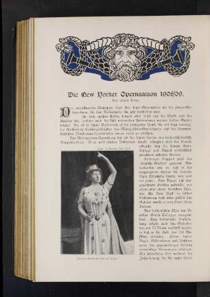 Die New Yorker Opernsaison 1908/09