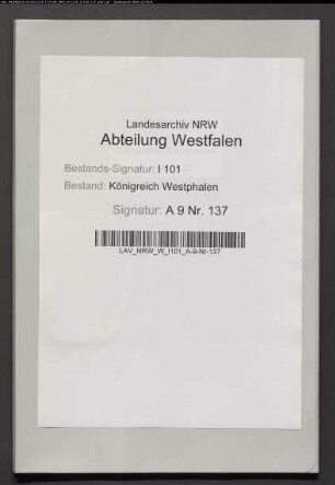 Einziehung und Benutzung des der domkapitularischen Ökonomie zu Lippspringe abgegebenen Brennholzdeputats