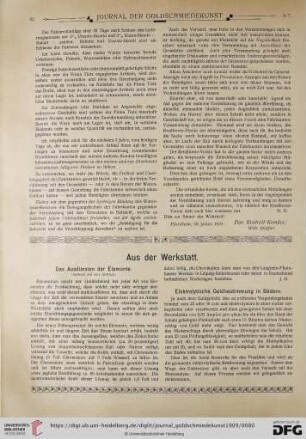 Elektrolytische Goldbestimmung in Bädern