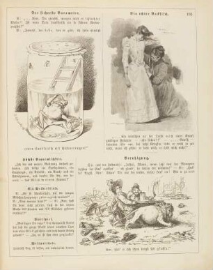 "Der sicherste Barometer" "Ein echter Backfisch" "Beruhigung"