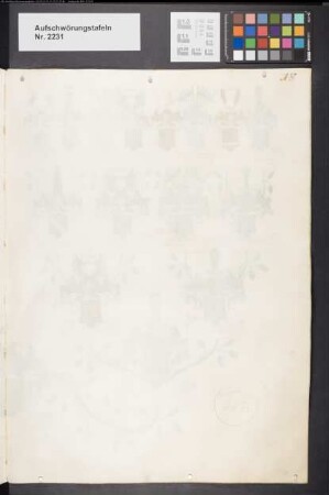 Proband: Asseburg, Wilhelm Anton Ignaz von der; Vater: Asseburg, [Ernst] Constantin von der; Mutter: Wolff-Metternich, Lucia Odilia Franziska von: Münster, Domkapitel