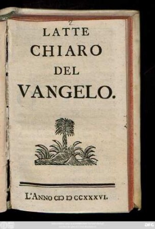 Latte Chiaro Del Vangelo
