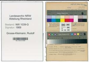 Entnazifizierung Rudolf Grosse-Kleimann , geb. 12.06.1909 (Staatsanwalt)
