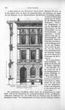 Fig. 207. Deutsche Unionbank (Facadensystem.)