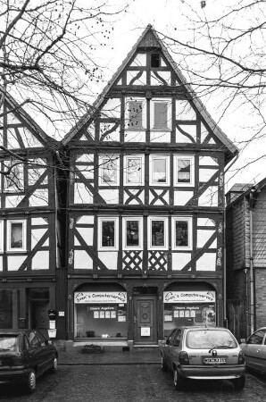Wohnhaus (Wohn- und Geschäftshaus, Fachwerk); Frankenberg, Untermarkt 3
