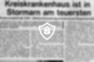 Kreiskrankenhaus ist in Stormarn am teuersten