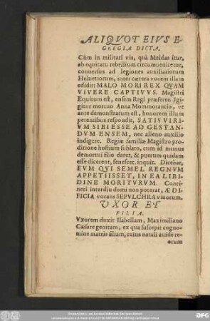 Aliquot Eius Egregia Dicta.