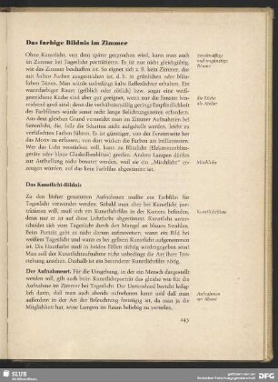 Das farbige Bildnis im Zimmer