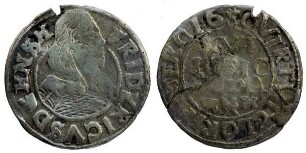 1/16 Taler, Hzgl. Schleswig-Holstein-Gottorpische Linie, Friedrich III. (1616 - 1659)