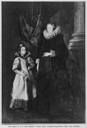 Bildnis der Marchesa Geronima Brignole Sale mit ihrer Tochter