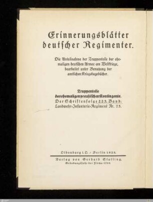 1: Bewegungskrieg