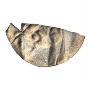 Fundmünze, Brakteat, 1180 - 1300