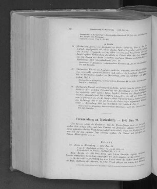 Versammlung zu Marienburg. - 1402 Jun. 20.