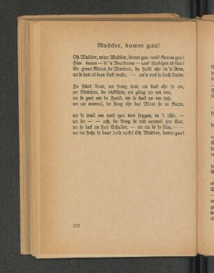 Mudder, komm gau!