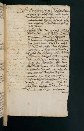 Remonstration des Senats betr. die Prof. physicis, 28. Juli 1617