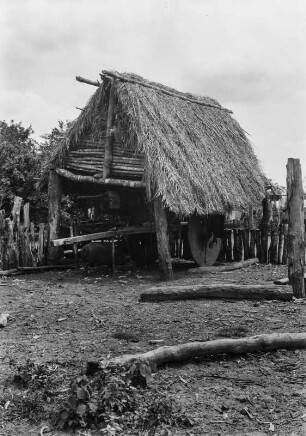 Kleine Hütte : Kleines Holzhaus.