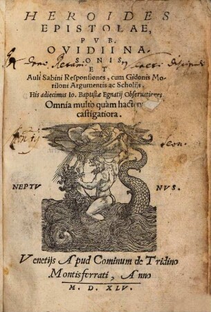 Heroides epistolae