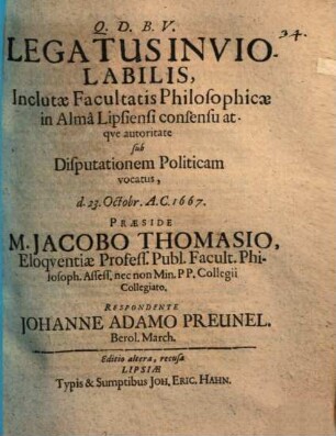 Legatus Inviolabilis