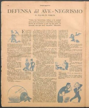 Defensa del ave-negrismo
