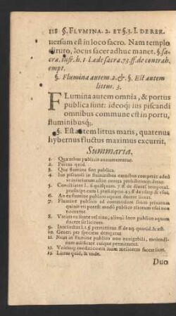 §. Flumina autem. 2. [et]. §. Est autem littus. 3.