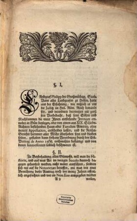 Pro Memoria Und Reichs-Constitutions-mäßige Prüfung Des Von Seiten des Fürstlichen Hauses Hessen-Darmstadt Ad Status Imperii erlassenen Circular-Schreibens. Die Anno 1648. im Haupt-Vergleich ausbedungene Wieder-Einlösung derer im Hessen-Casselischen Territorio gelegenen Gießer-Universitäts-Vogtheyen und Gefälle gegen 5. pro Cent betreffend : [Regenspurg den 21. Novembr. 1749.]