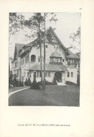 Villa Dotti in Villenkolonie Grunewald