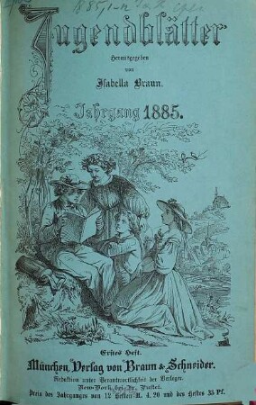 Jugendblätter. 1885 = Jg. 31