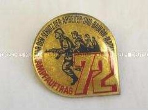 NVA (Nationale Volksarmee), Kampfauftrag 72