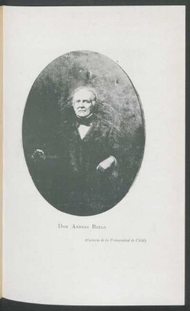 [Retrato de] don Andrés Bello