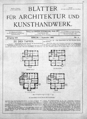 No. 9, 1. September 1900