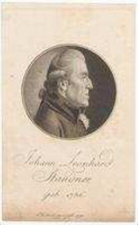 Johann Leonhard Staudner; geb. 1736