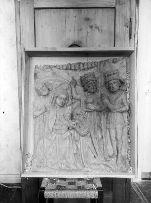 Marienaltar — Die Anbetung des Christuskindes durch die Heiligen Drei Könige