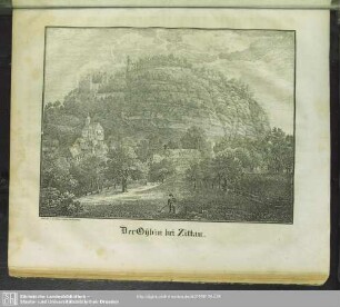 Der Oybin bei Zittau