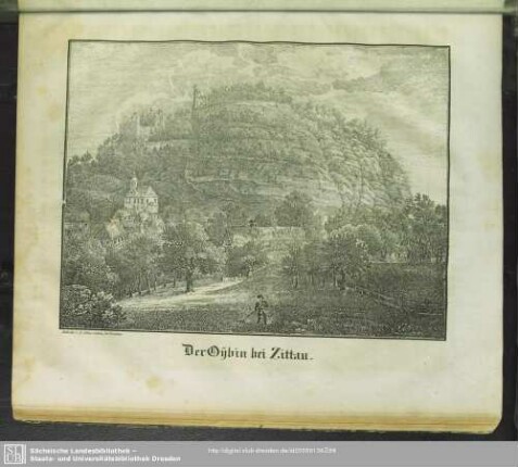 Der Oybin bei Zittau